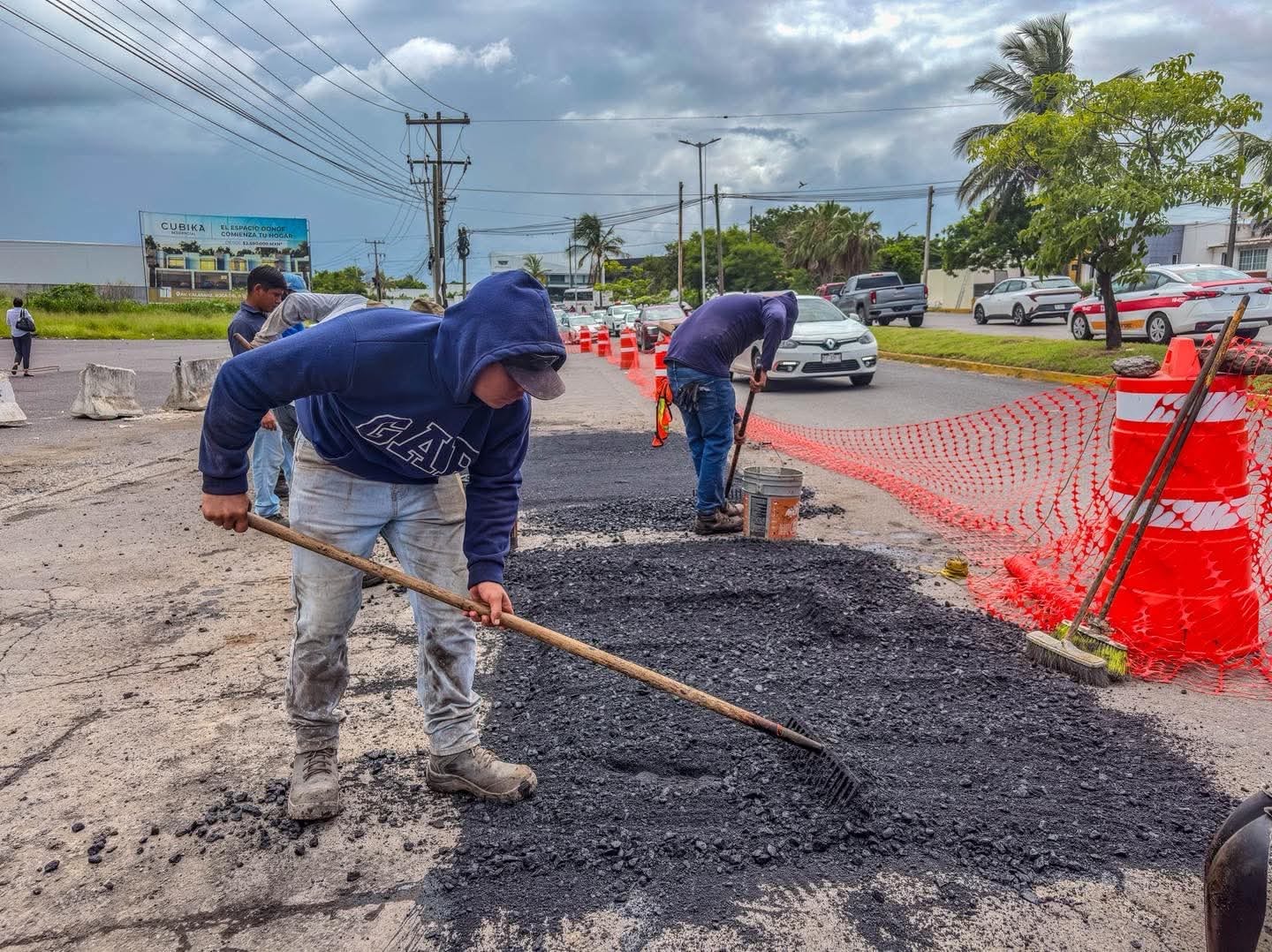 Programa Permanente de Bacheo 2026 busca mejorar las vialidades de Boca del Río: Alcaldesa Maryjose Gamboa 