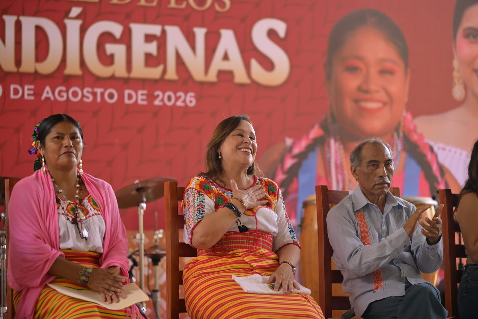 Pueblos originarios son la base de Veracruz y la transformación seguirá de su mano: Rocío Nahle  