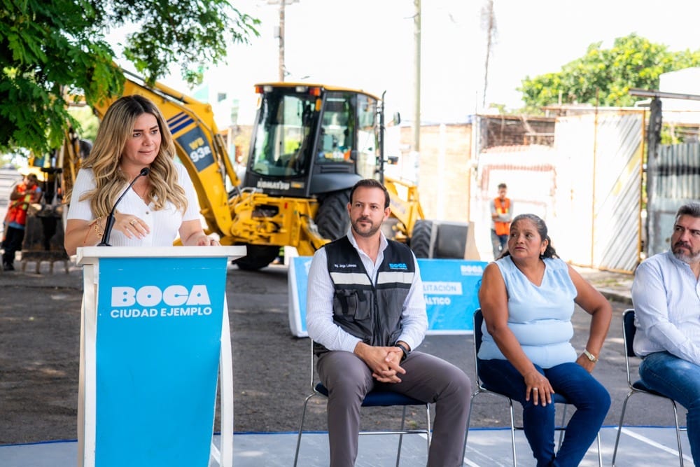 Gobierno de Boca del Río inicia dos obras de rehabilitación de vialidades en el Ejido Primero de Mayo Norte